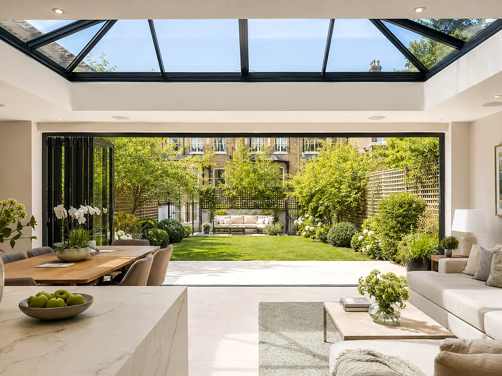 London Townhouse Glass Extension